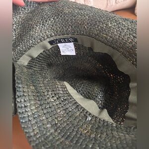 J. Crew Green Sun Hat